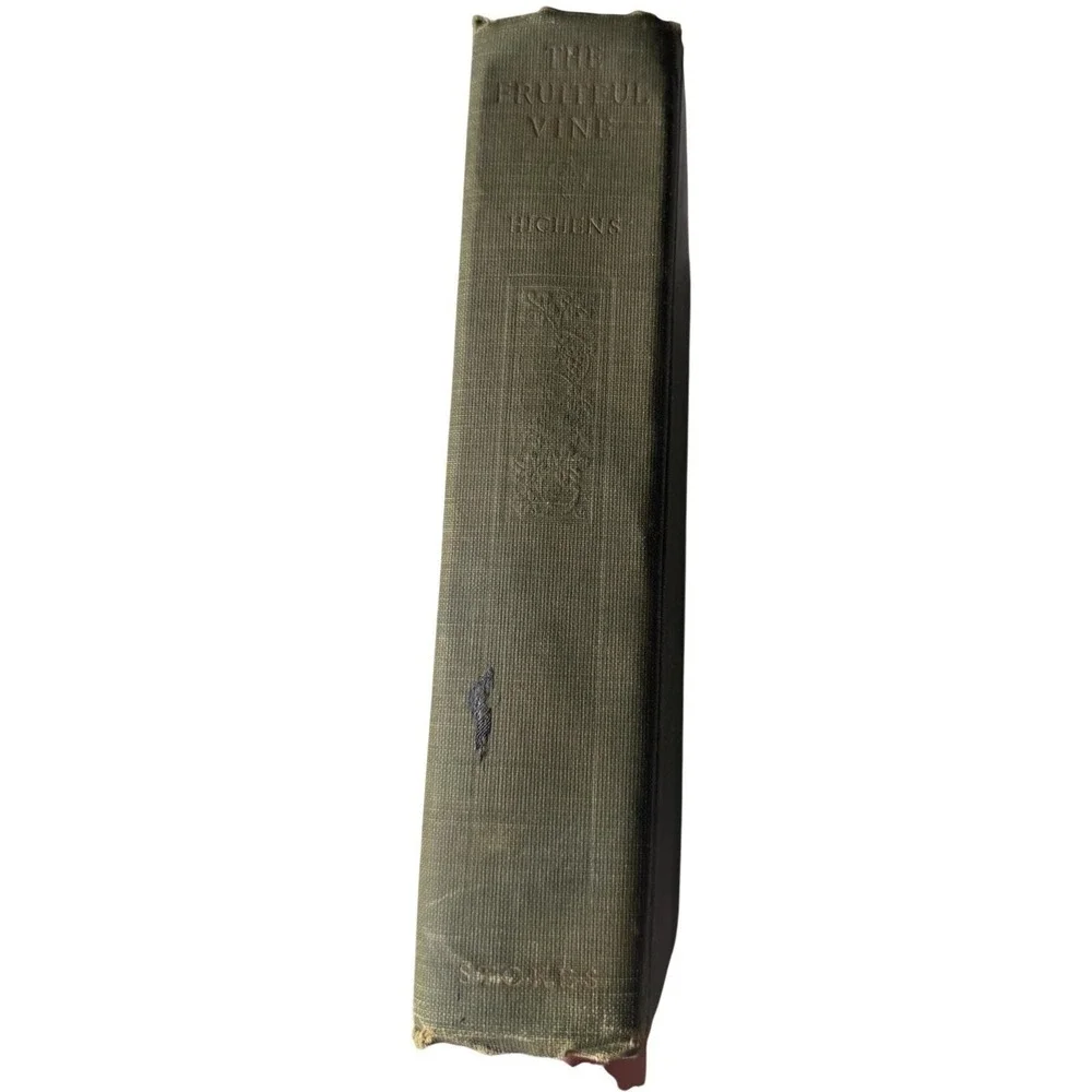 The Fruitful Vine Robert Hichens 1911 First American Edition Antique Novel‎